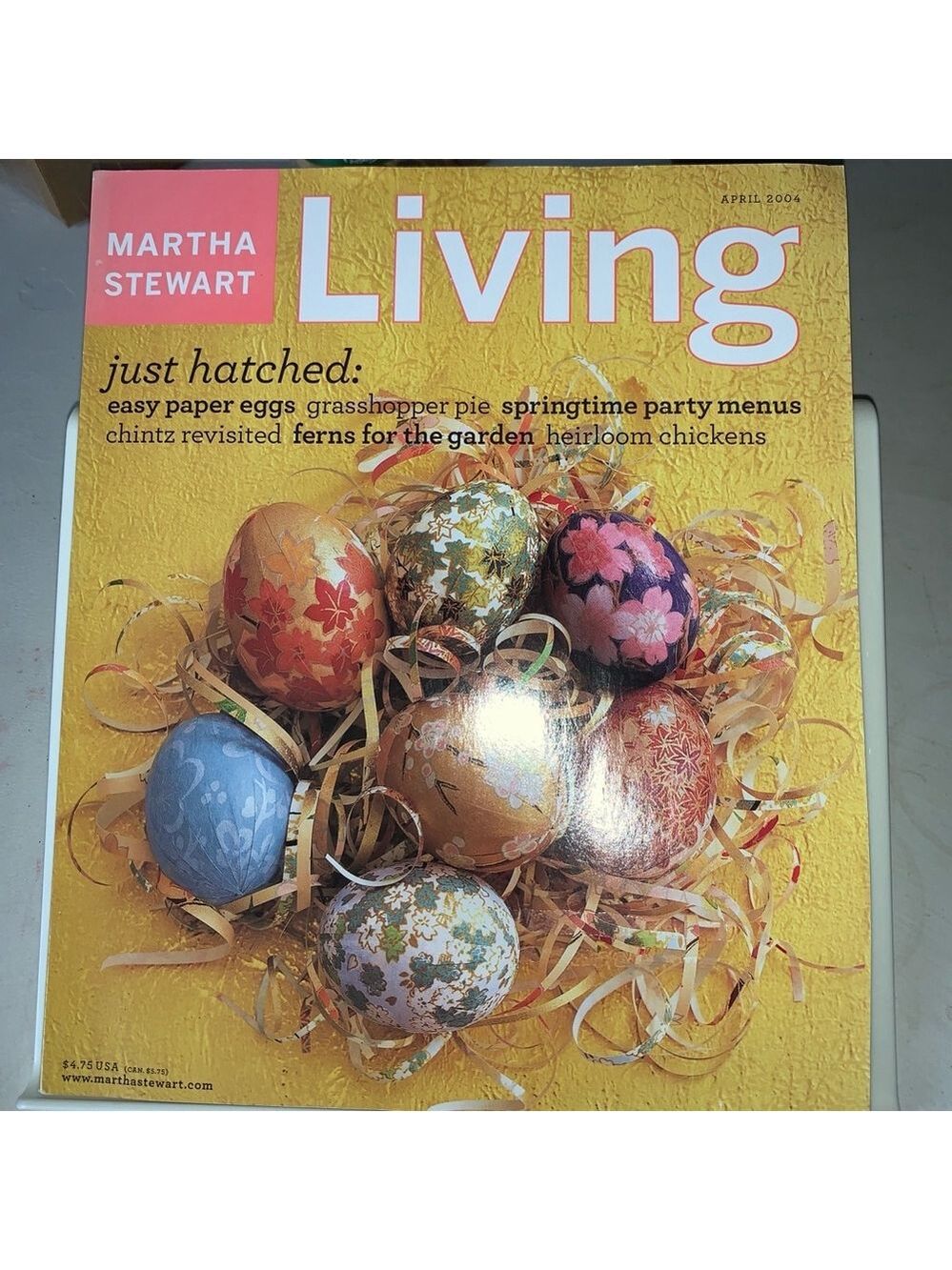 April 2004 Martha Stewart Living Magazine
